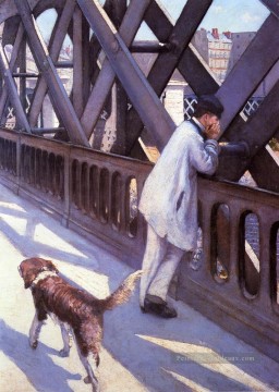Gustave Caillebotte œuvres - L Europe Le Pont De Gustave Caillebotte